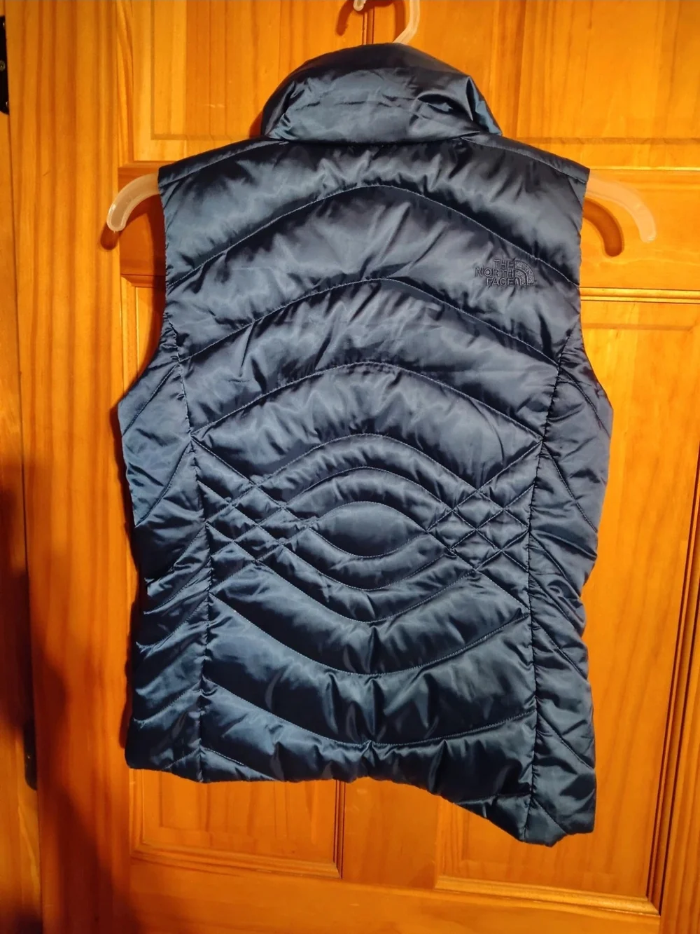 The North Face Women's Quilted Puffer Vest - Navy Blue